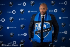 The Montreal Impact invites members of the media to meet new head coach Thierry Henry at a press conference at the Centre Nutrilait, in Montreal, Quebec, Canada, on Monday November 18, 2019. On this picture : Thierry Henry (Head Coach)